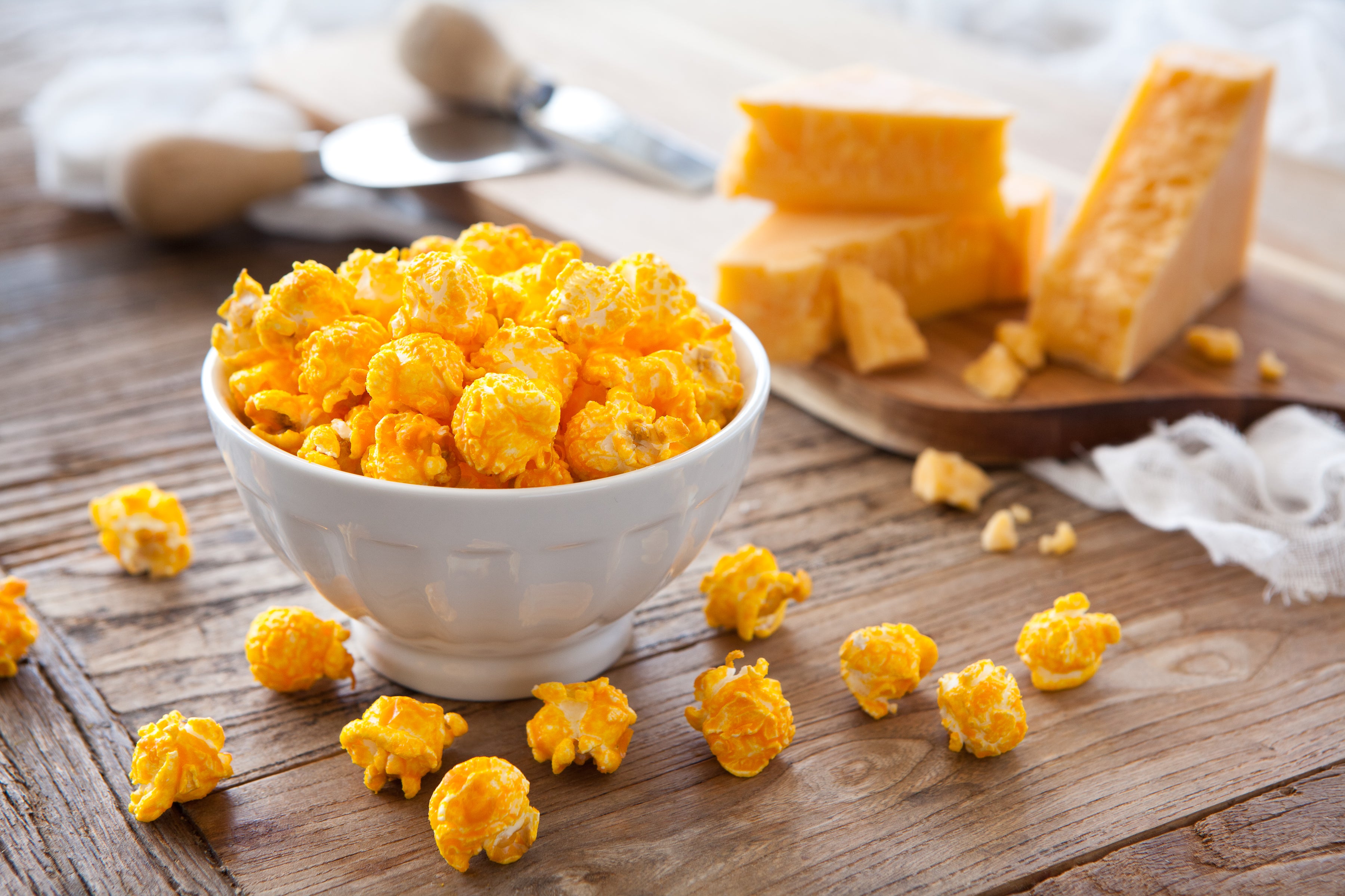 Old Fashioned Cheddar Cheese Popcorn